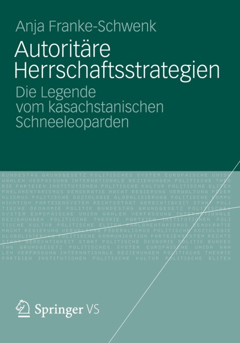Cover image for book Autoritäre Herrschaftsstrategien