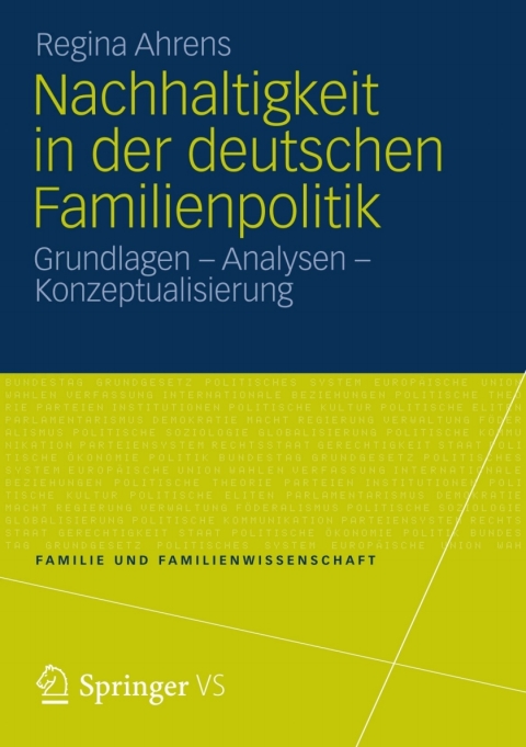 Cover image for book Nachhaltigkeit in der deutschen Familienpolitik