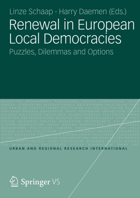 Cover image for book Renewal in European Local Democracies