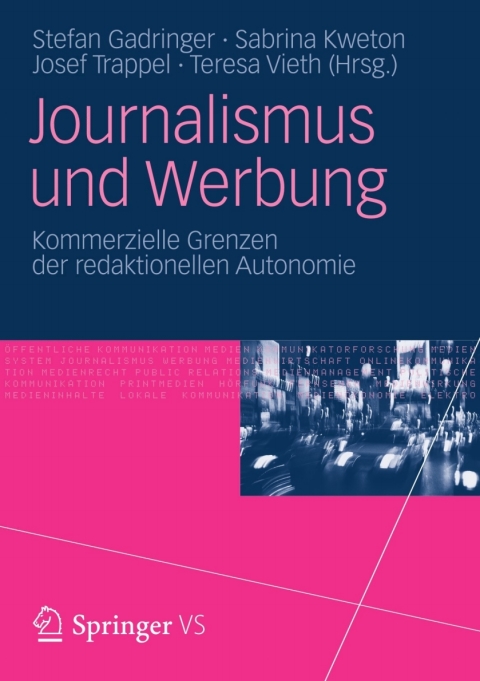 Cover image for book Journalismus und Werbung