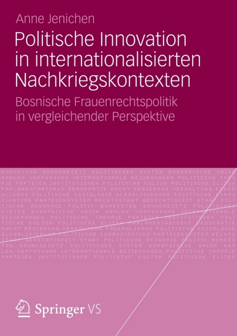 Cover image for book Politische Innovation in internationalisierten Nachkriegskontexten