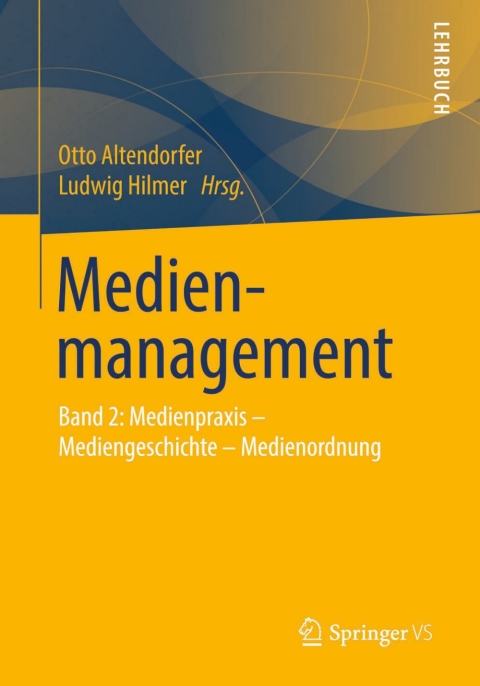 Cover image for book Medienmanagement
