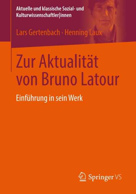 Cover image for book Zur Aktualität von Bruno Latour