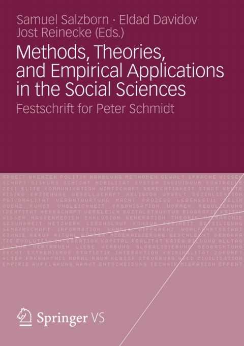 Cover image for book Methods, Theories, and Empirical Applications in the Social Sciences