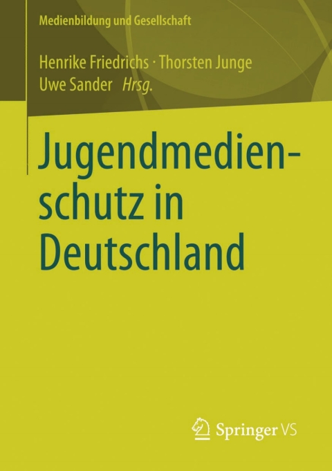 Cover image for book Jugendmedienschutz in Deutschland