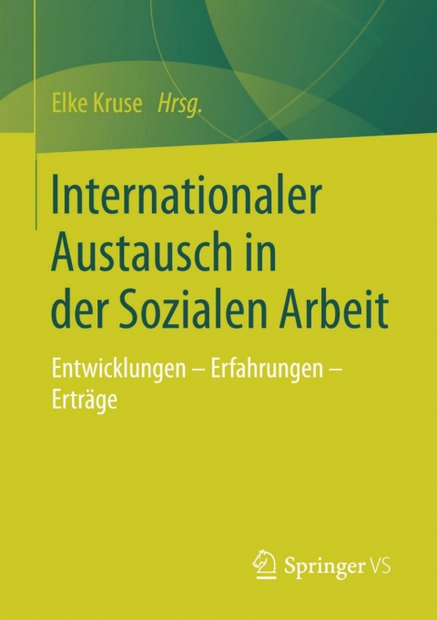 Cover image for book Internationaler Austausch in der Sozialen Arbeit