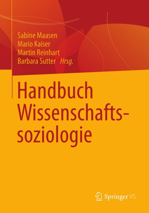Cover image for book Handbuch Wissenschaftssoziologie