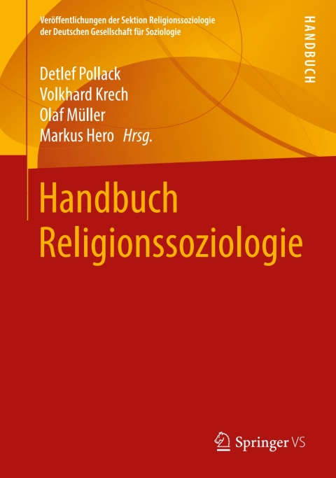 Cover image for book Handbuch Religionssoziologie