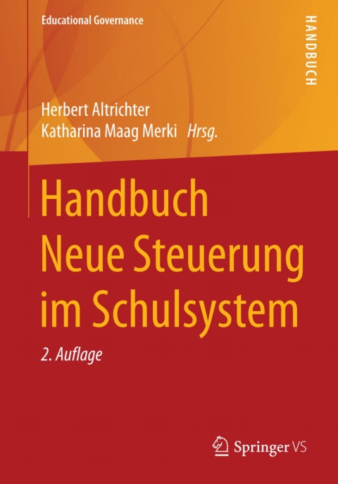 Cover image for book Handbuch Neue Steuerung im Schulsystem