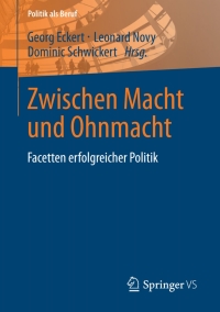 Cover image: Zwischen Macht und Ohnmacht 9783531180076