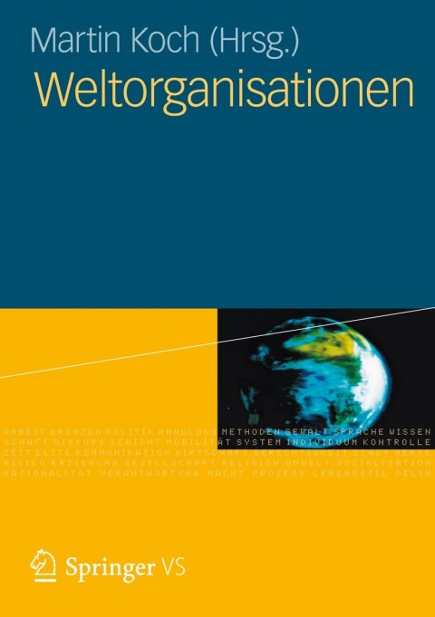 Cover image for book Weltorganisationen