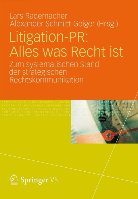 Cover image for book Litigation-PR: Alles was Recht ist