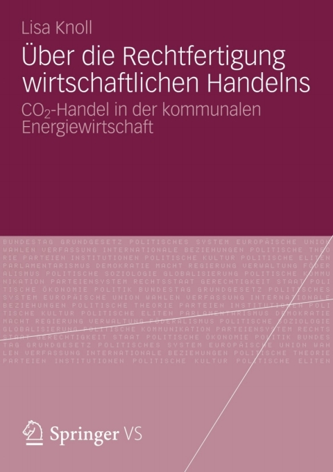 Cover image for book Über die Rechtfertigung wirtschaftlichen Handelns