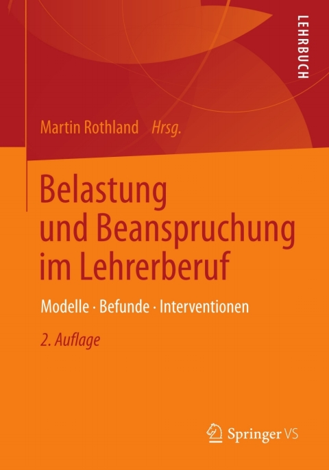 Cover image for book Belastung und Beanspruchung im Lehrerberuf