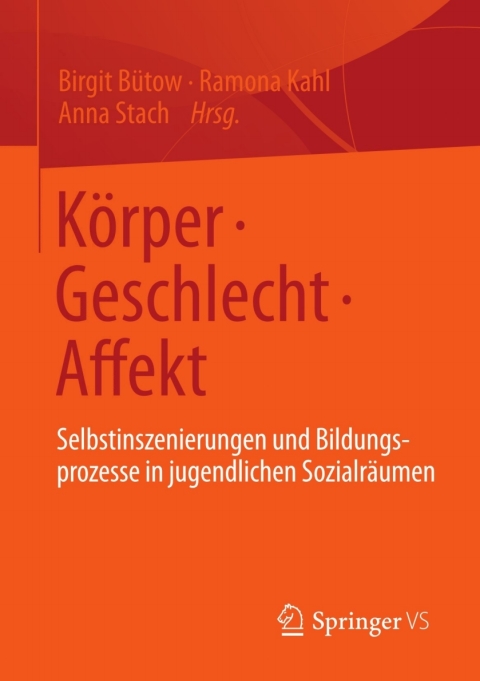 Cover image for book Körper • Geschlecht • Affekt