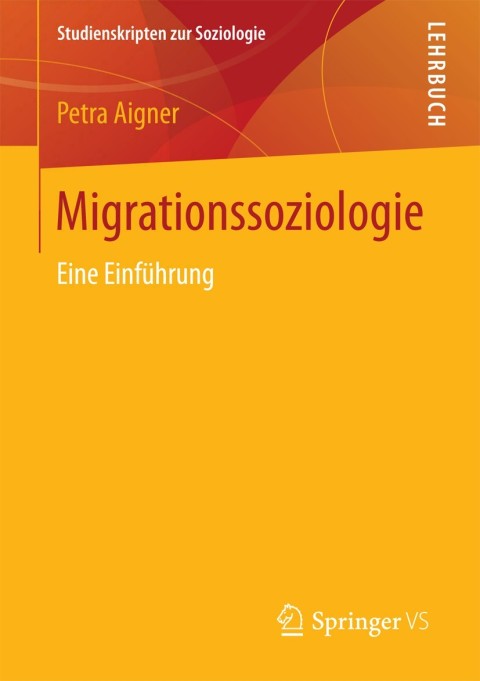 Cover image for book Migrationssoziologie