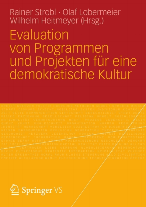 Evaluation von Programmen und Projekten fÃ¼r eine demokratische Kultur 