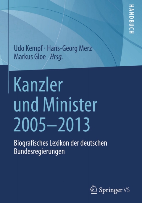 Cover image for book Kanzler und Minister 2005 - 2013