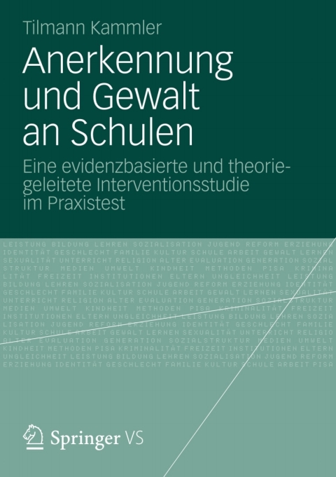 Cover image for book Anerkennung und Gewalt an Schulen