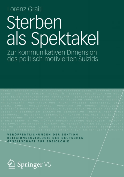 Cover image for book Sterben als Spektakel