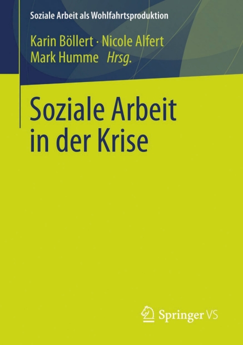 Cover image for book Soziale Arbeit in der Krise