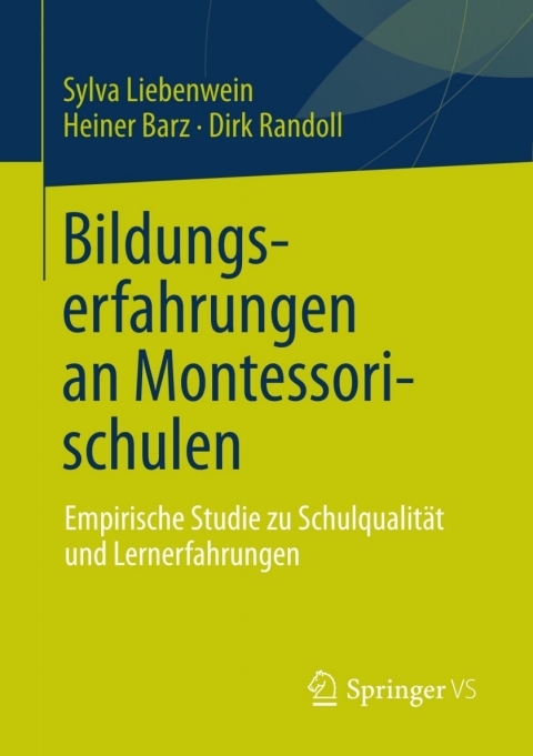 Cover image for book Bildungserfahrungen an Montessorischulen