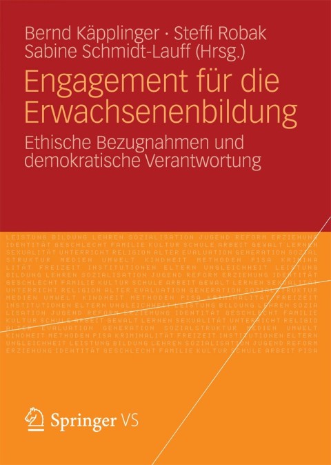 Cover image for book Engagement für die Erwachsenenbildung