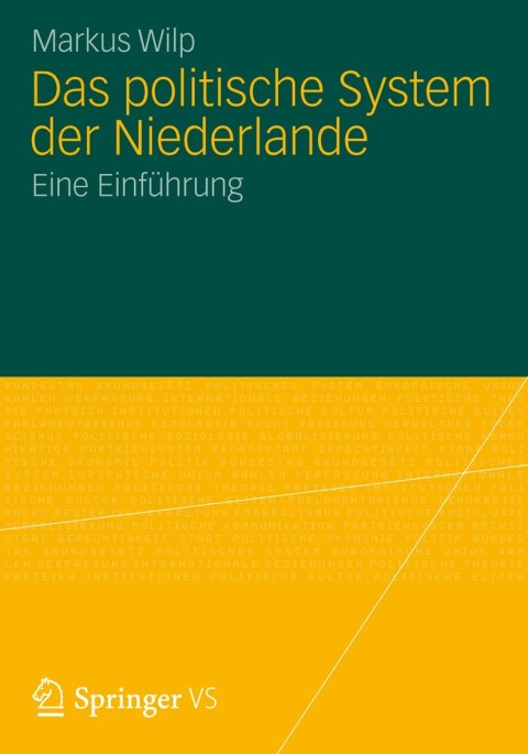 Cover image for book Das politische System der Niederlande
