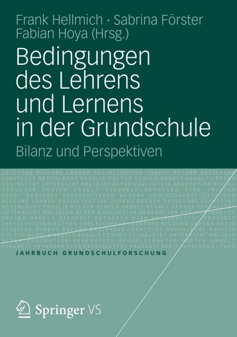 Cover image for book Bedingungen des Lehrens und Lernens in der Grundschule