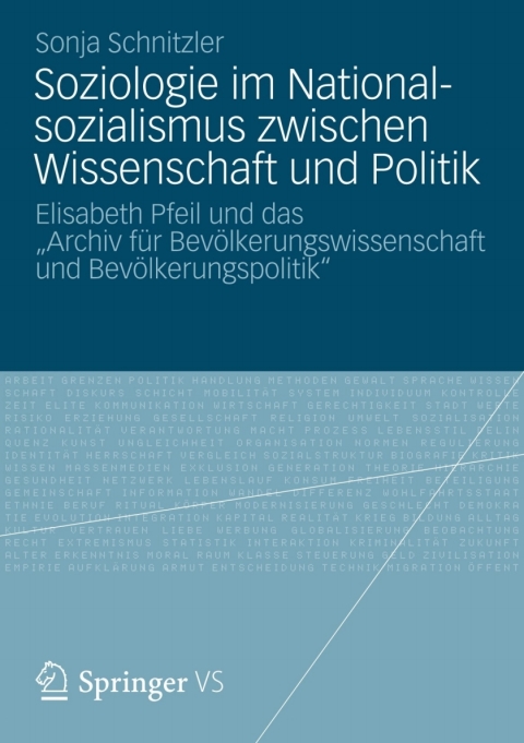 Cover image for book Soziologie im Nationalsozialismus zwischen Wissenschaft und Politik