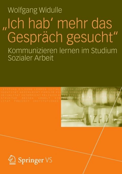 Cover image for book 'Ich hab' mehr das Gespräch gesucht'