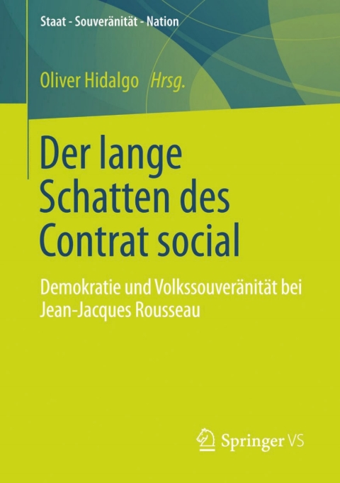 Cover image for book Der lange Schatten des Contrat social