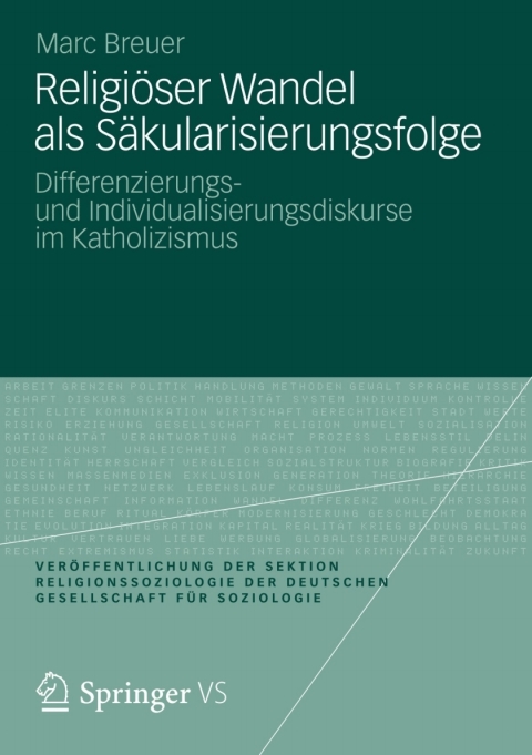 Cover image for book Religiöser Wandel als Säkularisierungsfolge