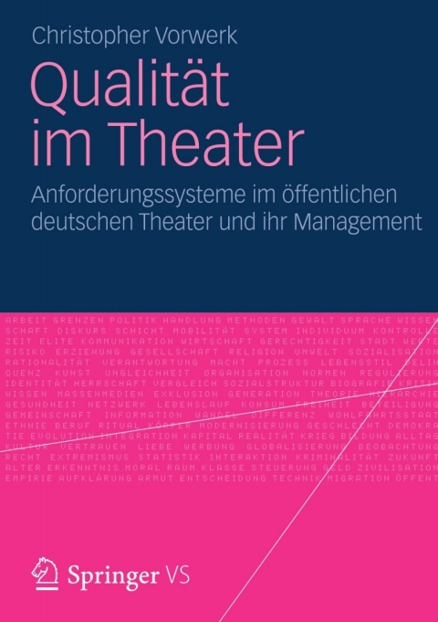 Cover image for book Qualität im Theater