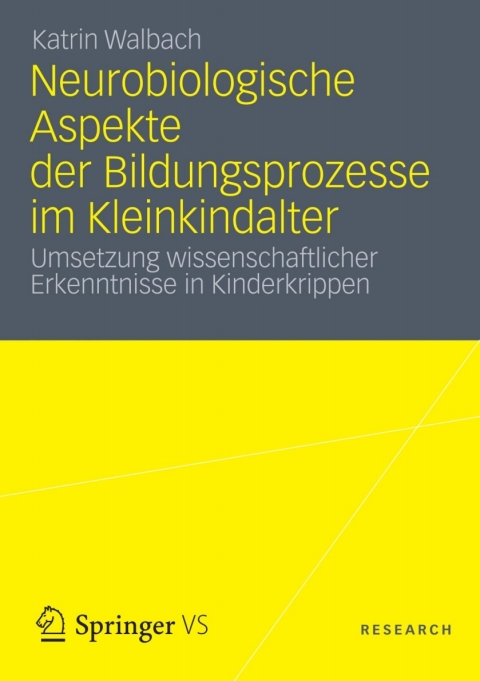 Cover image for book Neurobiologische Aspekte der Bildungsprozesse im Kleinkindalter