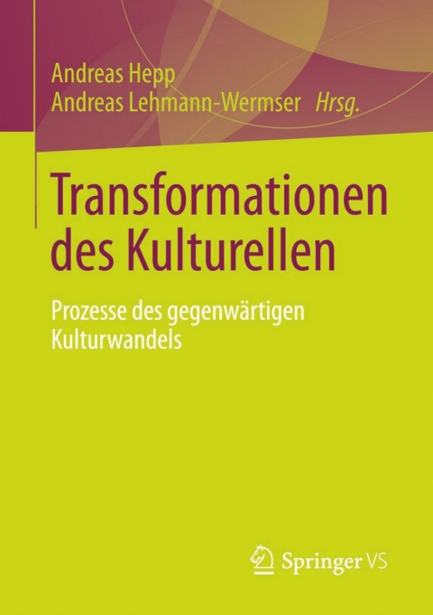 Transformationen des Kulturellen 