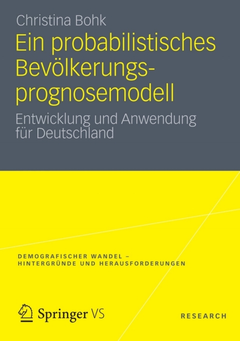 Cover image for book Ein probabilistisches Bevölkerungsprognosemodell