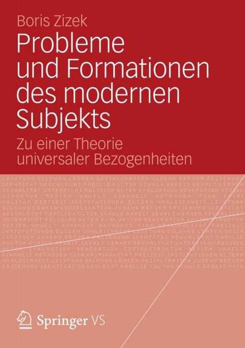 Cover image for book Probleme und Formationen des modernen Subjekts