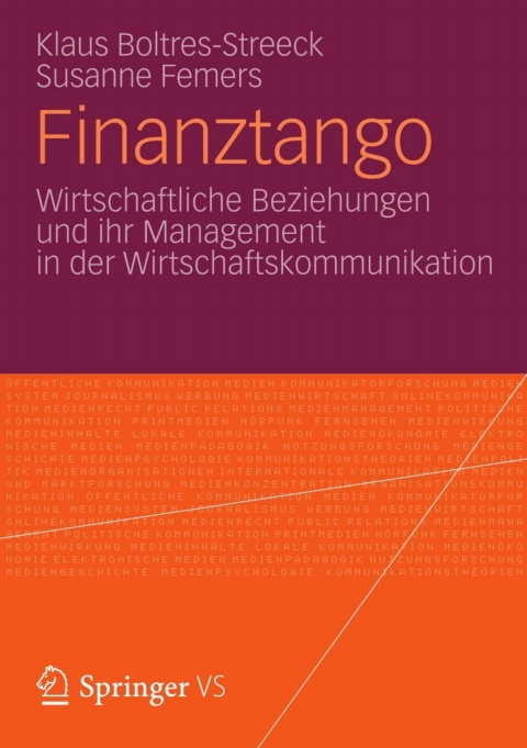 Cover image for book Finanztango