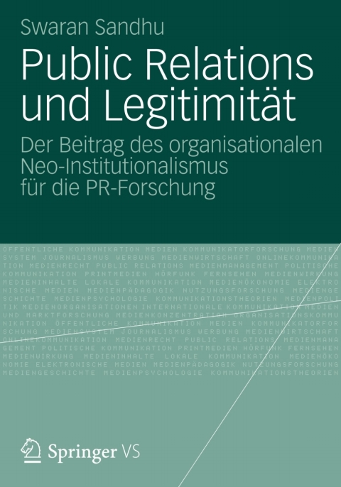 Cover image for book Public Relations und Legitimität