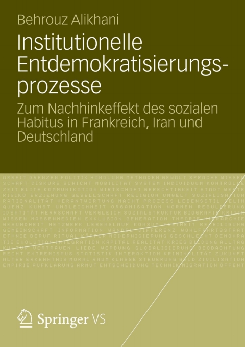 Cover image for book Institutionelle Entdemokratisierungsprozesse