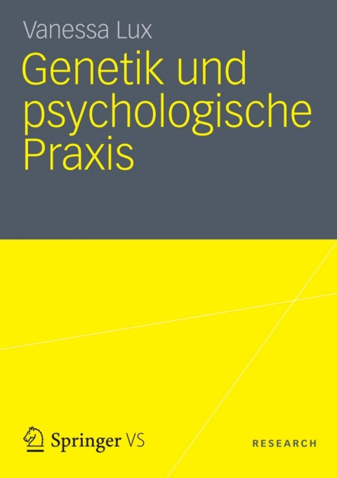 Cover image for book Genetik und psychologische Praxis