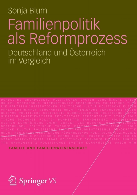 Cover image for book Familienpolitik als Reformprozess