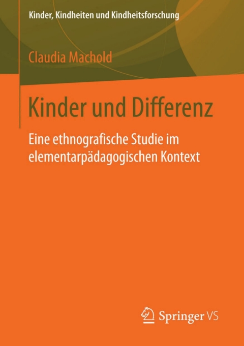 Cover image for book Kinder und Differenz