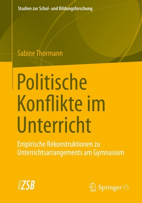 Cover image for book Politische Konflikte im Unterricht