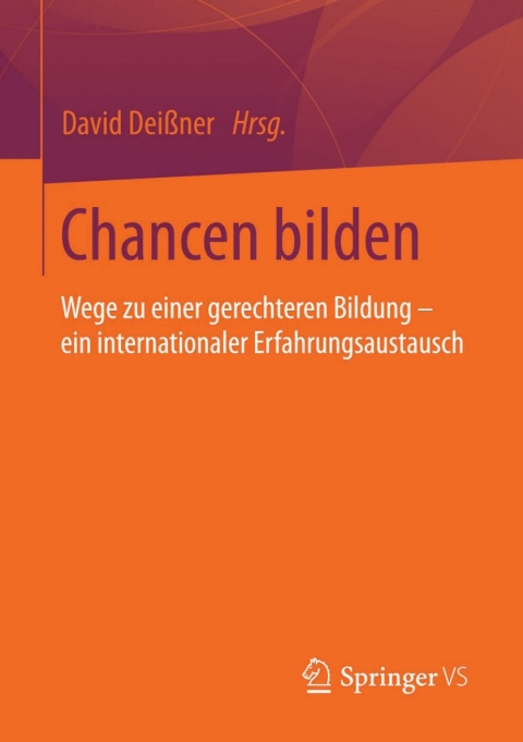 Cover image for book Chancen bilden