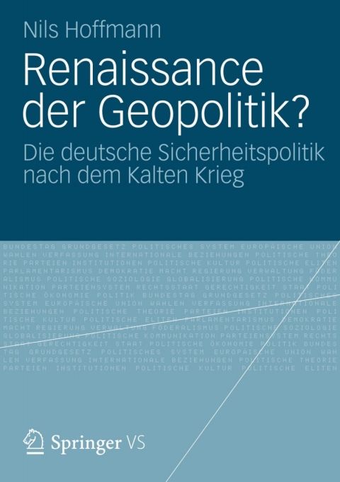 Cover image for book Renaissance der Geopolitik?