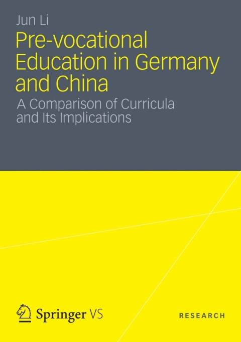 Cover image for book Pre-vocational Education in Germany and China