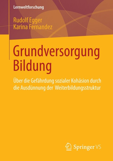 Cover image for book Grundversorgung Bildung