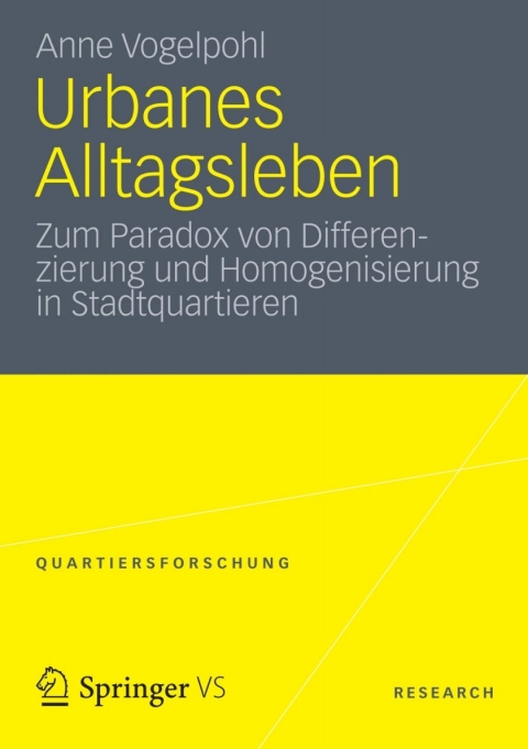 Cover image for book Urbanes Alltagsleben